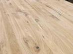 Actie - Massief Eiken tafel - tafelblad - Recht - 40 mm dik, Huis en Inrichting, Tafels | Eettafels, Niet ingevuld, Nieuw, Vijf personen of meer