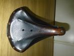 Brooks lederen fietszadel. Met zadelpen 27.2 mm., Fietsen en Brommers, Fietsonderdelen, Ophalen, Gebruikt, Algemeen, Brooks