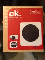 Electrische kookplaat, Witgoed en Apparatuur, Kookplaten, Ophalen, 3 kookzones of minder, Zo goed als nieuw, Vrijstaand