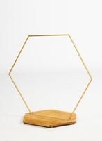 Luxe Taartplateau met Houten Ondergrond, Ophalen of Verzenden, Nieuw