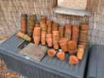 terra cotta bloempotjes, Ophalen, Gebruikt, Rond, Tuin