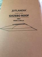 Paviljoen dek antrasiet  3m x 3m nieuw, Tuin en Terras, Minder dan 4 meter, Nieuw, Paviljoen, Minder dan 5 meter