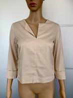 E494 Vanilia maat 36=S blouse top beige, Kleding | Dames, Blouses en Tunieken, Vanilia, Beige, Ophalen of Verzenden, Zo goed als nieuw