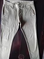 ZGAN ARMYGROENE DENHAM YORK SLIM TAPERED STRETCH PANT 36/32!, W36 - W38 (confectie 52/54), Overige kleuren, Ophalen of Verzenden