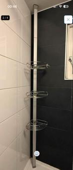 Handige Douchestang met 3 Mandjes, Huis en Inrichting, Ophalen, Nieuw, Overige kleuren, Handdoekenrek