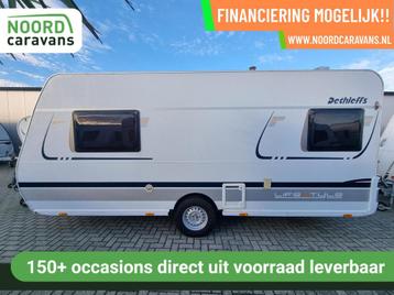 DETHLEFFS LIFESTYLE 460 EL ENKELE BEDDEN + VOORTENT +UITBOUW beschikbaar voor biedingen