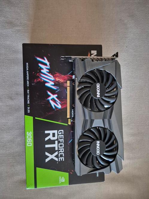 GPU, NIEUW!!! RTX 3060 12gb Inno3D in de doos!, Computers en Software, Videokaarten, Nieuw, Nvidia, PCI-Express 4.0, GDDR6, HDMI