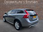 Volvo V60 Cross Country 2.0 D4 LEDER SCHUIFDAK XENON LED NAV, Origineel Nederlands, Te koop, Zilver of Grijs, 5 stoelen