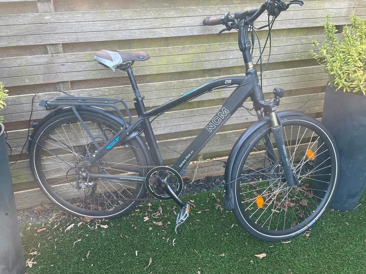 NCM elektrische fiets, Fietsen en Brommers, Fietsen | Heren | Sportfietsen en Toerfietsen, Gebruikt, Overige merken, 10 tot 15 versnellingen