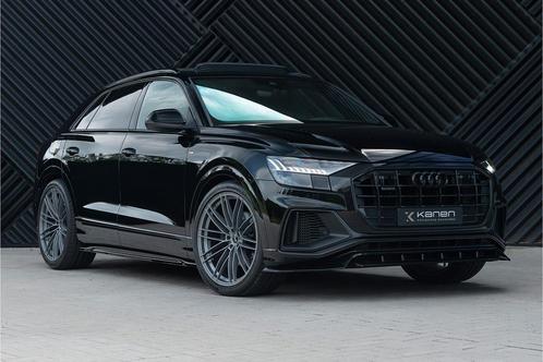 Audi Q8 55 TFSI quatto S-Line Panodak S-Stoelen Head-up Matr, Auto's, Audi, Te koop, Q8, ABS, Achteruitrijcamera, Adaptive Cruise Control