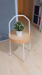 Ikea small table, Ophalen, Gebruikt, 50 tot 100 cm, Ovaal