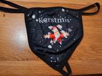 kerstman string maat s, Verzenden, Zwart, Overige typen