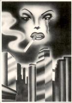 kunstkaart met werk van Tim Groen, Verzenden, 1980 tot heden, Ongelopen, Cultuur en Media