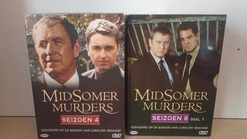 Midsomer Murders seizoen 4 en seizoen 8 deel 1, setprijs beschikbaar voor biedingen