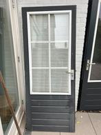 Buitendeur hardhout, Doe-het-zelf en Verbouw, Ophalen, Gebruikt, Buitendeur, 200 tot 215 cm