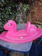 Roze Little Tikes Schommelpaard, Kinderen en Baby's, Speelgoed | Buiten | Los speelgoed, Ophalen, Gebruikt