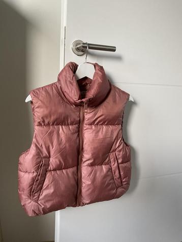 Bodywarmer H&M maat 152 kleur bruin/beige beschikbaar voor biedingen