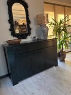 teakhout dressoir, Huis en Inrichting, Kasten | Dressoirs, Ophalen, 100 tot 150 cm, Teakhout, Zo goed als nieuw