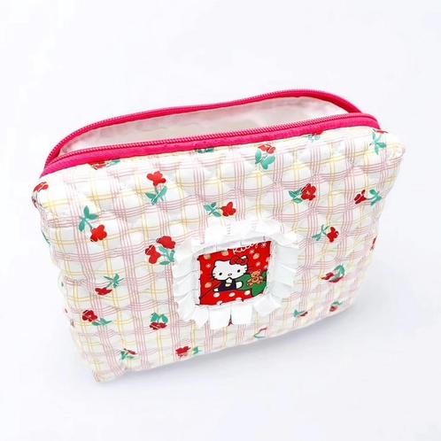 Hello Kitty fabric make up bag, Sieraden, Tassen en Uiterlijk, Toilettassen, Nieuw, Dame, Ophalen of Verzenden