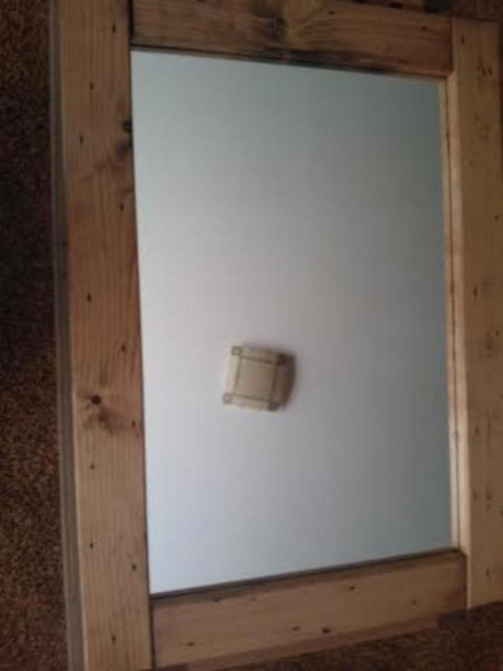 Nieuw Mexicaans Grenen Spiegel, Huis en Inrichting, Woonaccessoires | Spiegels, Nieuw, Minder dan 100 cm, Rechthoekig, Ophalen of Verzenden