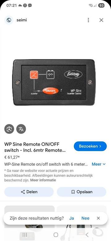 Afstandsbediening voor converter beschikbaar voor biedingen