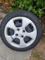 winterbanden op velg, Auto-onderdelen, Banden en Velgen, Ophalen, 14 inch, Gebruikt, 155 mm