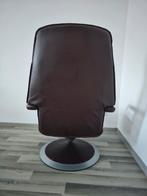 Draaibare Design Fauteuil - Kantelbaar van top leer, Ophalen of Verzenden