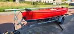 Volksboot 480 met kanteltrailer en 3.3pk buitenboord moter, Watersport en Boten, Open zeilboten, Ophalen, Overige typen, Zo goed als nieuw