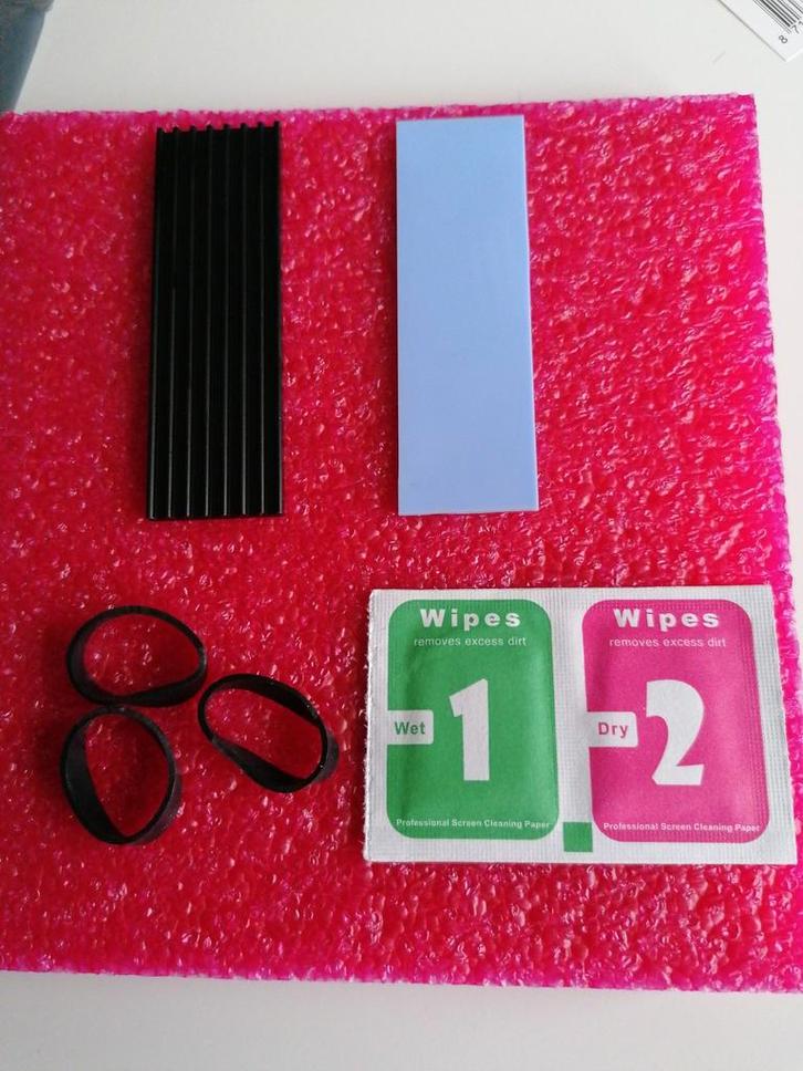 Heatsink van aluminiu - Luchtkoeling voor nvme m2 ssd schijf, Computers en Software, Computerkoelers, Nieuw, Luchtkoeling, Ophalen of Verzenden