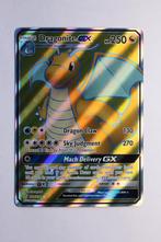 Dragonite GX 229/236 Pokemon Sun & Moon Unified Minds, Ophalen of Verzenden, Zo goed als nieuw, Losse kaart, Foil