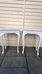 Sidetable met Queen Ann pootjes set 2 stuks 55x45x76, Huis en Inrichting, Ophalen of Verzenden, Zo goed als nieuw, 25 tot 50 cm