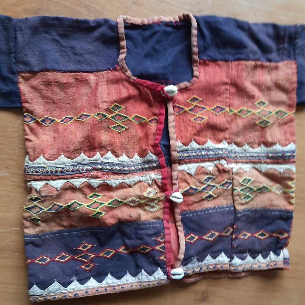 Antieke Tribal Blouse Zuidoost-Azië China Hmong of Kanchin, Antiek en Kunst, Antiek | Kleding en Accessoires, Verzenden