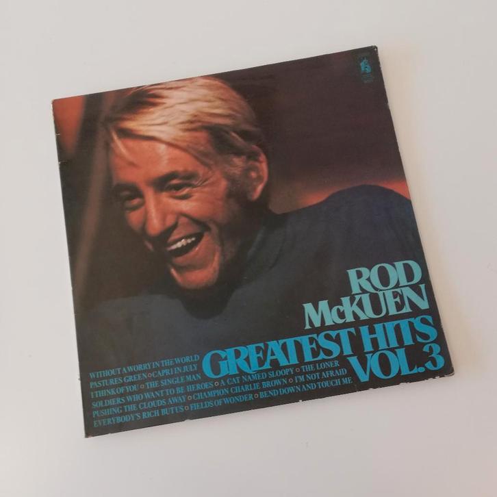LP Rod McKuen greatest hits volume 3, Cd's en Dvd's, Vinyl | Pop, Gebruikt, 1960 tot 1980, 12 inch, Ophalen of Verzenden