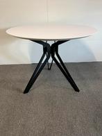Ronde eettafel Fenix Bianco Alaska 100cm, Rond, Ophalen of Verzenden, Zo goed als nieuw, Info@betaalbaar-design.nl