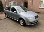 Skoda Fabia 1.4 Combi 55KW 2005 Grijs, Auto's, Skoda, Voorwielaandrijving, 74 pk, 4 cilinders, Blauw