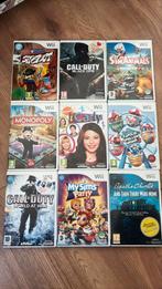 Wii Spellen Los/Samen te koop (collectie 15 euro), Ophalen, Zo goed als nieuw