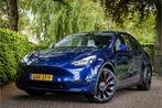 Tesla Model Y Performance AWD 75 kWh Premium Interieur, Auto's, Automaat, Gebruikt, 495 min, Blauw