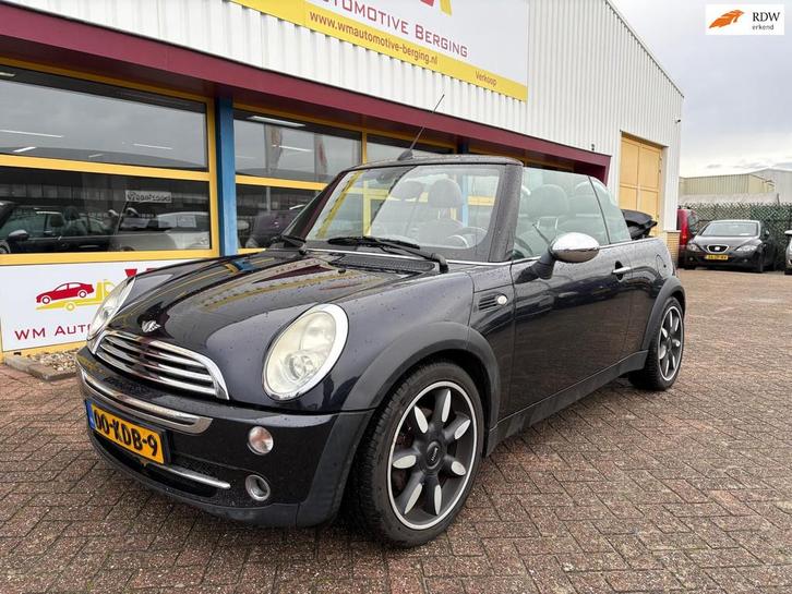 Mini Mini Cabrio 1.6 CABRIO LEDER APK T/M 11-7-2026, Auto's, Mini, Bedrijf, Te koop, Cabrio, ABS, Airbags, Airconditioning, Boordcomputer