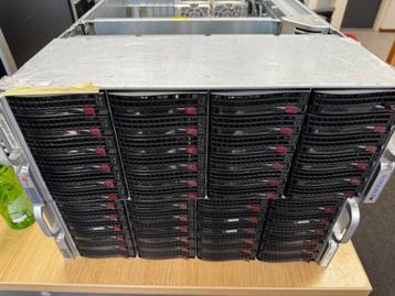 Supermicro CSE-846 4U/24Bay SAS3, X10DRI, 2x E5-2620V4,128GB beschikbaar voor biedingen