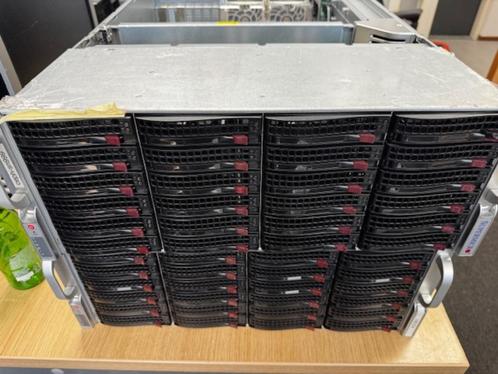 Supermicro CSE-846 4U/24Bay SAS3, X10DRI, 2x E5-2620V4,128GB, Computers en Software, Servers, Zo goed als nieuw, 2 tot 3 Ghz, 128 GB