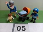 Playmobil Baby Oma Kinderwagen Poppetjes set 3,50, Kinderen en Baby's, Speelgoed | Playmobil, Verzenden, Gebruikt, Los playmobil