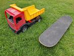 Grote kiepwagen 60cm + skateboard, Gebruikt, Ophalen of Verzenden