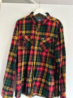Geruite heren blouse merk superdry maat XL, Kleding | Heren, Overhemden, Ophalen of Verzenden, Zo goed als nieuw, Blauw, Halswijdte 43/44 (XL)