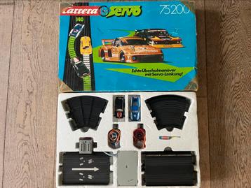 Carrera Servo Vintage Racebaan Slot Cars Porsche BMW beschikbaar voor biedingen