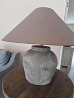 Staande lamp met pet model.kap, Ophalen, Zo goed als nieuw, Rond, 50 cm of meer