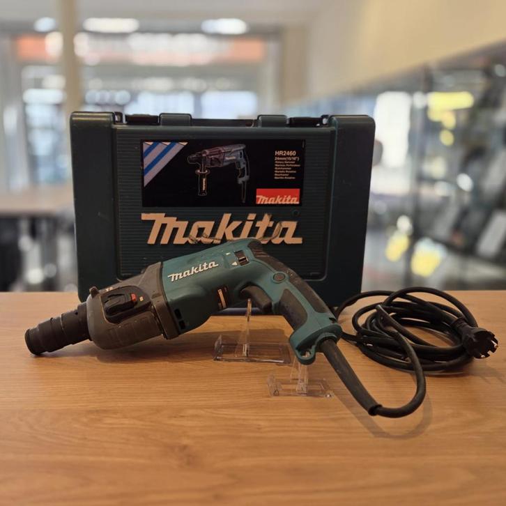 Makita HR2470 SDS-plus Combihamer in koffer - 780W - 2,4J, Doe-het-zelf en Verbouw, Gereedschap | Boormachines, Gebruikt