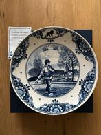 Wandbord lente/ de zaaier handgemaakt, Antiek en Kunst, Ophalen