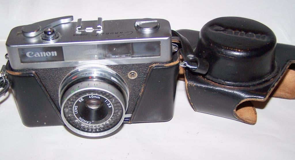 Mooie Canon Canonet Junior. In zeer goede werkende staat., Audio, Tv en Foto, Fotocamera's Analoog, Ophalen of Verzenden, Zo goed als nieuw