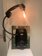 Bakelieten wandtelefoon lamp, Ophalen