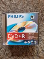 Philips DVD+R 4.7GB - 10 stuks, Ophalen of Verzenden, Nieuw, Dvd, Philips